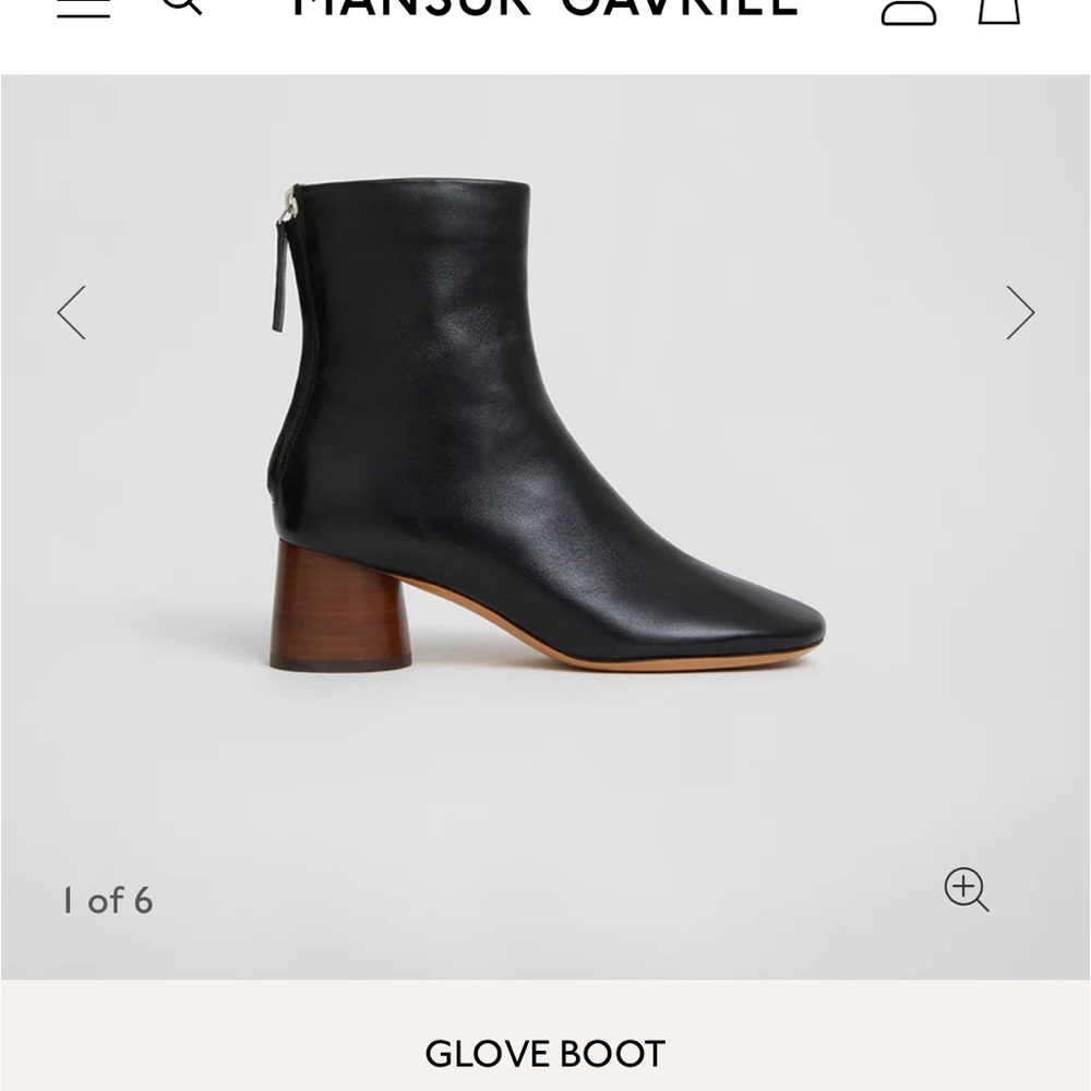 Mansur Gavriel Glove Boots NWT